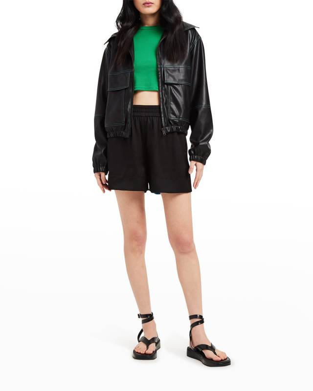 Tierra Vegan Leather Jacket